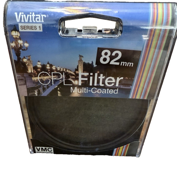 Vivitar Series 1 82 Mm CPL Filter Multi-Coated UPC 6 81066 68844 - Picture 10 of 10